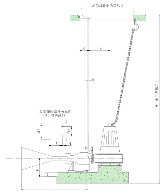 QSB型潜水射流式曝气机