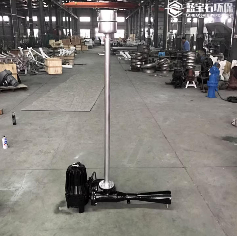 南京蓝宝石环保有限公司与河北某环保公司达成合作：QSB潜水射流曝气机助力污水治理