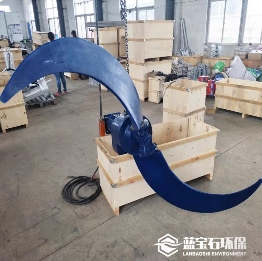 南京蓝宝石环保有限公司与新疆客户达成合作 | QJB7.5/4-2500/2-43低速推流器应用案例